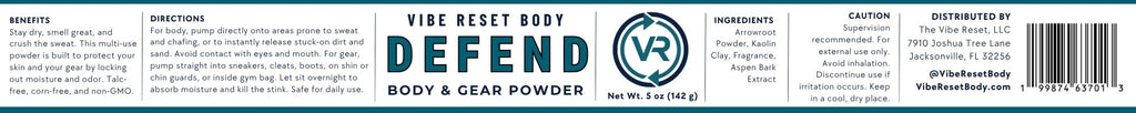DEFEND: Body & Gear Powder Full Size