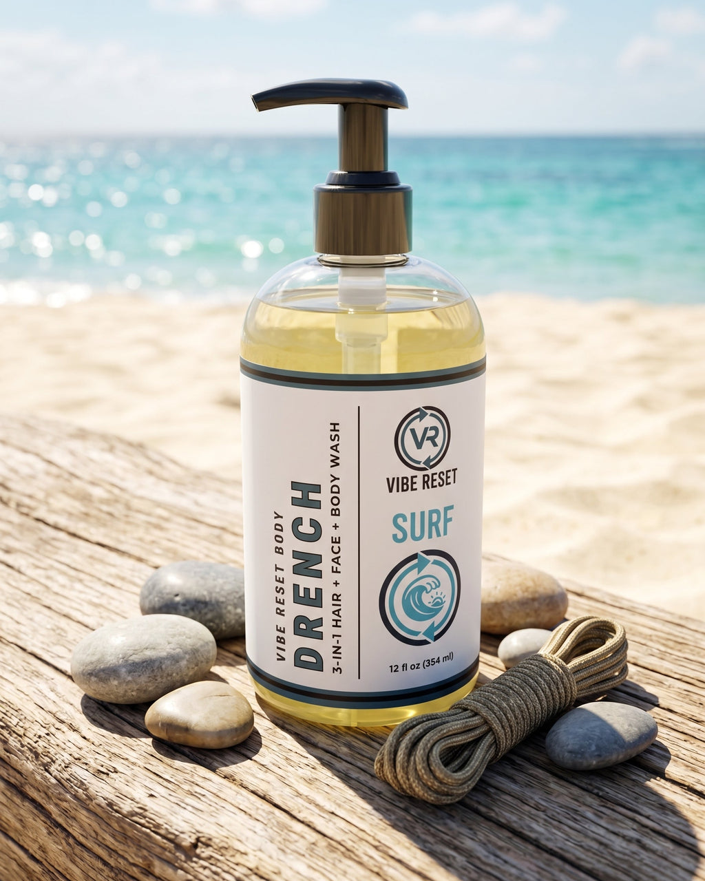 DRENCH: SURF 3-in-1 Hair + Face + Body Wash